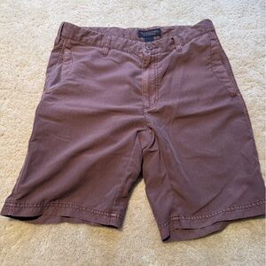 Roundtree & Yorke Brown Casual Shorts